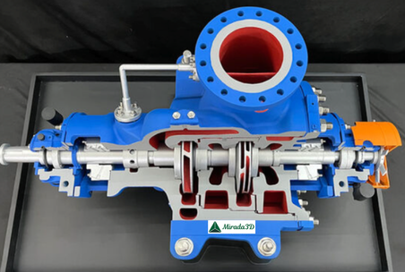 DDH Pump scale model for Trillium