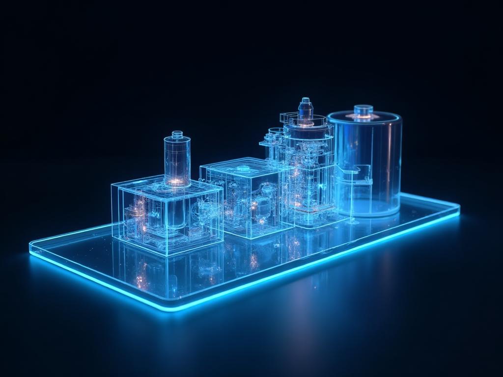 Interactive 3D digital model of industrial equipment